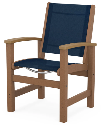 Coastal Dining Chair Two Tone