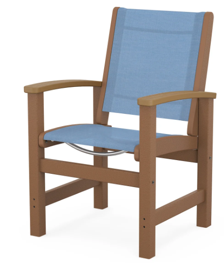 Coastal Dining Chair Two Tone