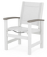 Coastal Dining Chair Two Tone