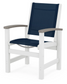Coastal Dining Chair Two Tone