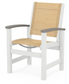 Coastal Dining Chair Two Tone
