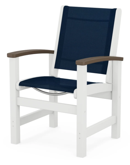 Coastal Dining Chair Two Tone
