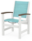 Coastal Dining Chair Two Tone
