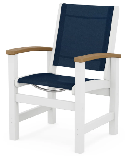 Coastal Dining Chair Two Tone