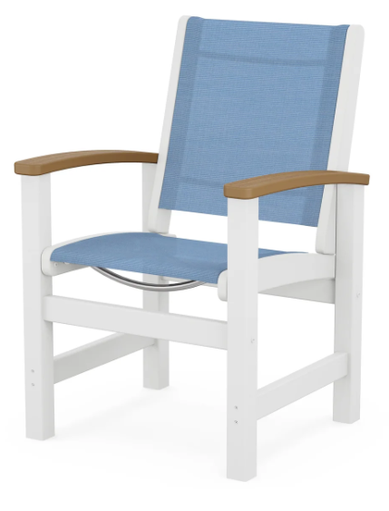 Coastal Dining Chair Two Tone