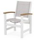 Coastal Dining Chair Two Tone
