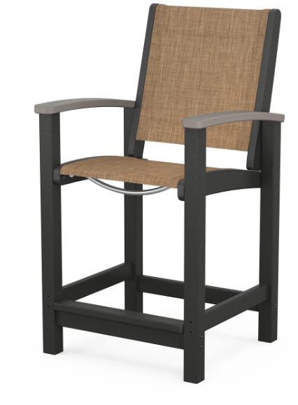 Coastal Counter Chair Two Tone