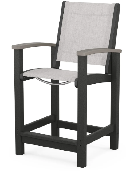 Coastal Counter Chair Two Tone