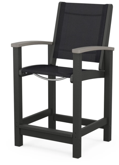 Coastal Counter Chair Two Tone