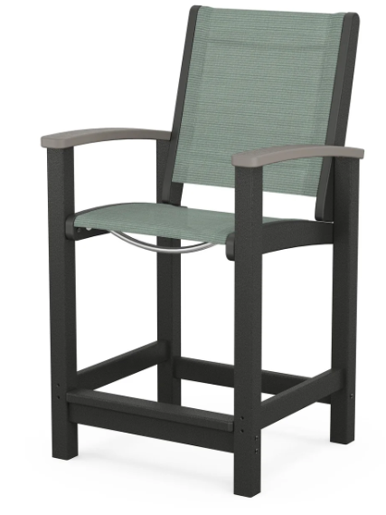Coastal Counter Chair Two Tone