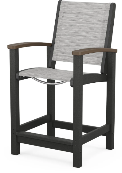 Coastal Counter Chair Two Tone