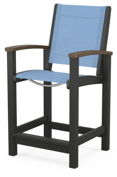 Coastal Counter Chair Two Tone
