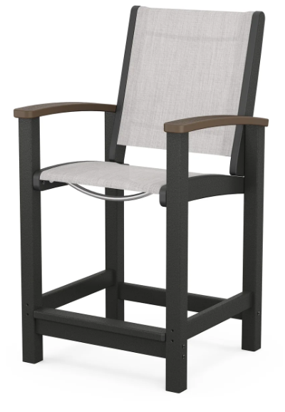 Coastal Counter Chair Two Tone