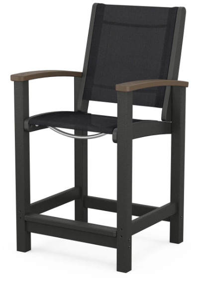 Coastal Counter Chair Two Tone