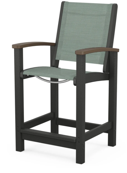 Coastal Counter Chair Two Tone