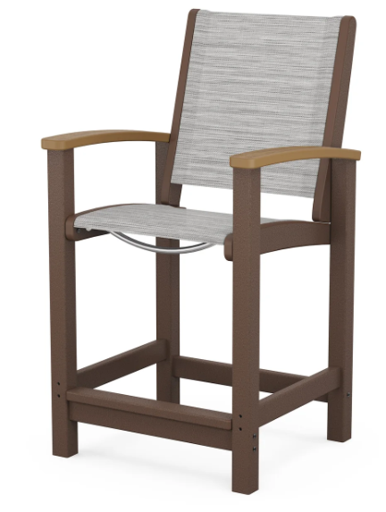 Coastal Counter Chair Two Tone
