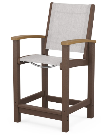 Coastal Counter Chair Two Tone