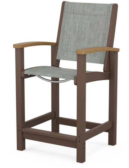 Coastal Counter Chair Two Tone