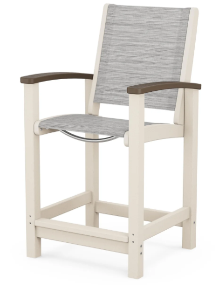 Coastal Counter Chair Two Tone