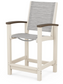 Coastal Counter Chair Two Tone