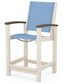 Coastal Counter Chair Two Tone
