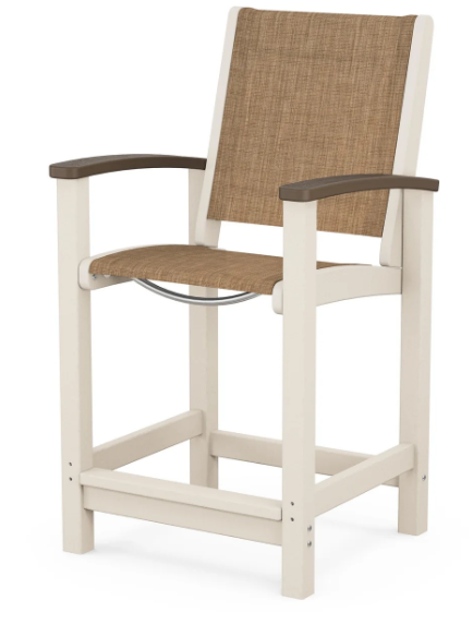 Coastal Counter Chair Two Tone