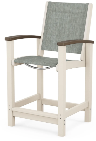 Coastal Counter Chair Two Tone