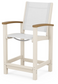 Coastal Counter Chair Two Tone