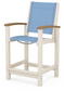 Coastal Counter Chair Two Tone