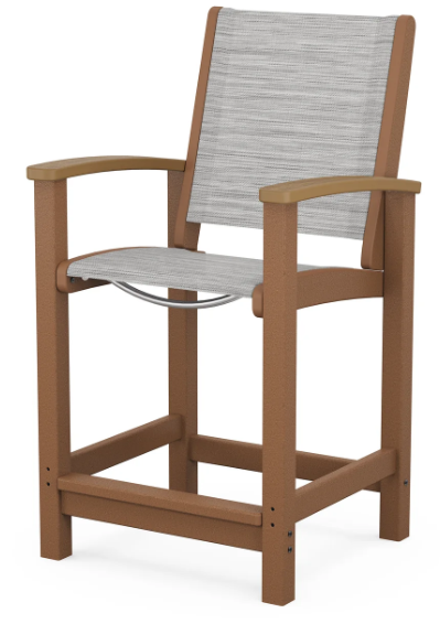 Coastal Counter Chair Two Tone