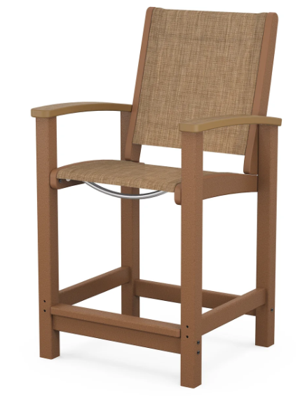 Coastal Counter Chair Two Tone