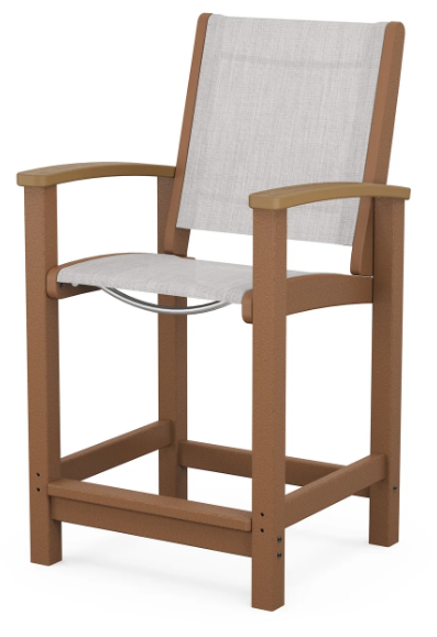Coastal Counter Chair Two Tone