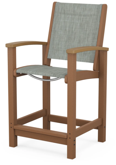 Coastal Counter Chair Two Tone