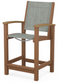 Coastal Counter Chair Two Tone