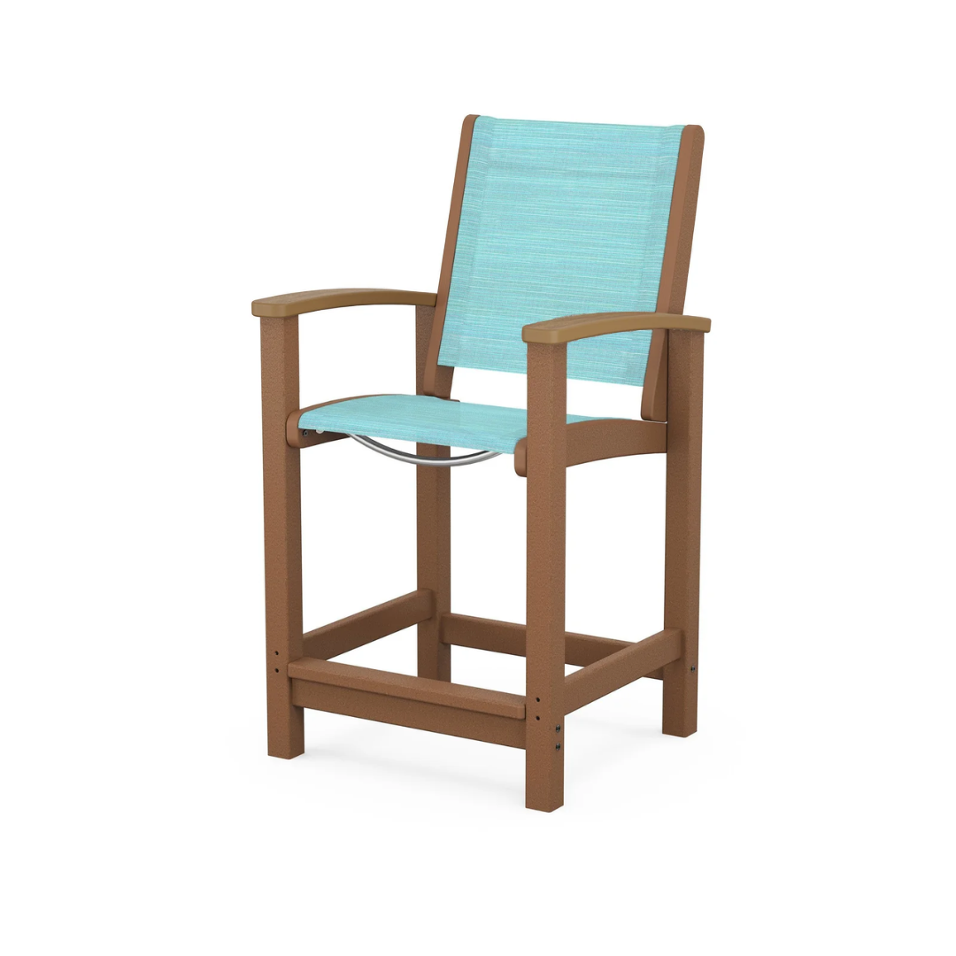 Coastal Counter Chair Two Tone