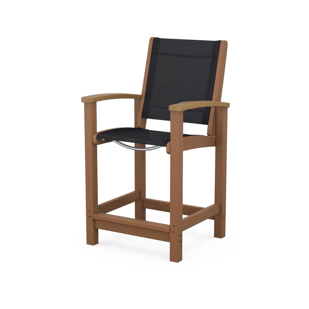 Coastal Counter Chair Two Tone