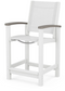 Coastal Counter Chair Two Tone