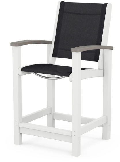 Coastal Counter Chair Two Tone