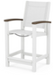 Coastal Counter Chair Two Tone