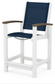 Coastal Counter Chair Two Tone