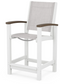 Coastal Counter Chair Two Tone