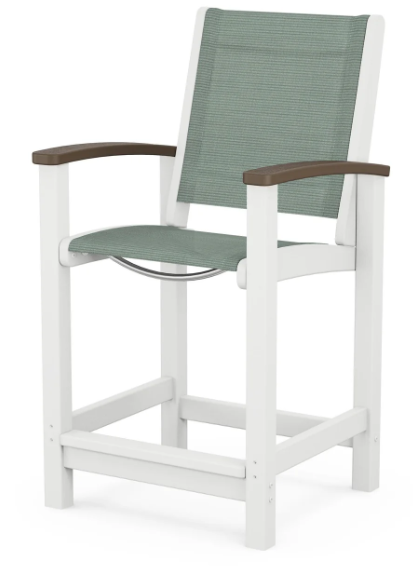 Coastal Counter Chair Two Tone