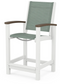 Coastal Counter Chair Two Tone