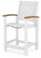 Coastal Counter Chair Two Tone
