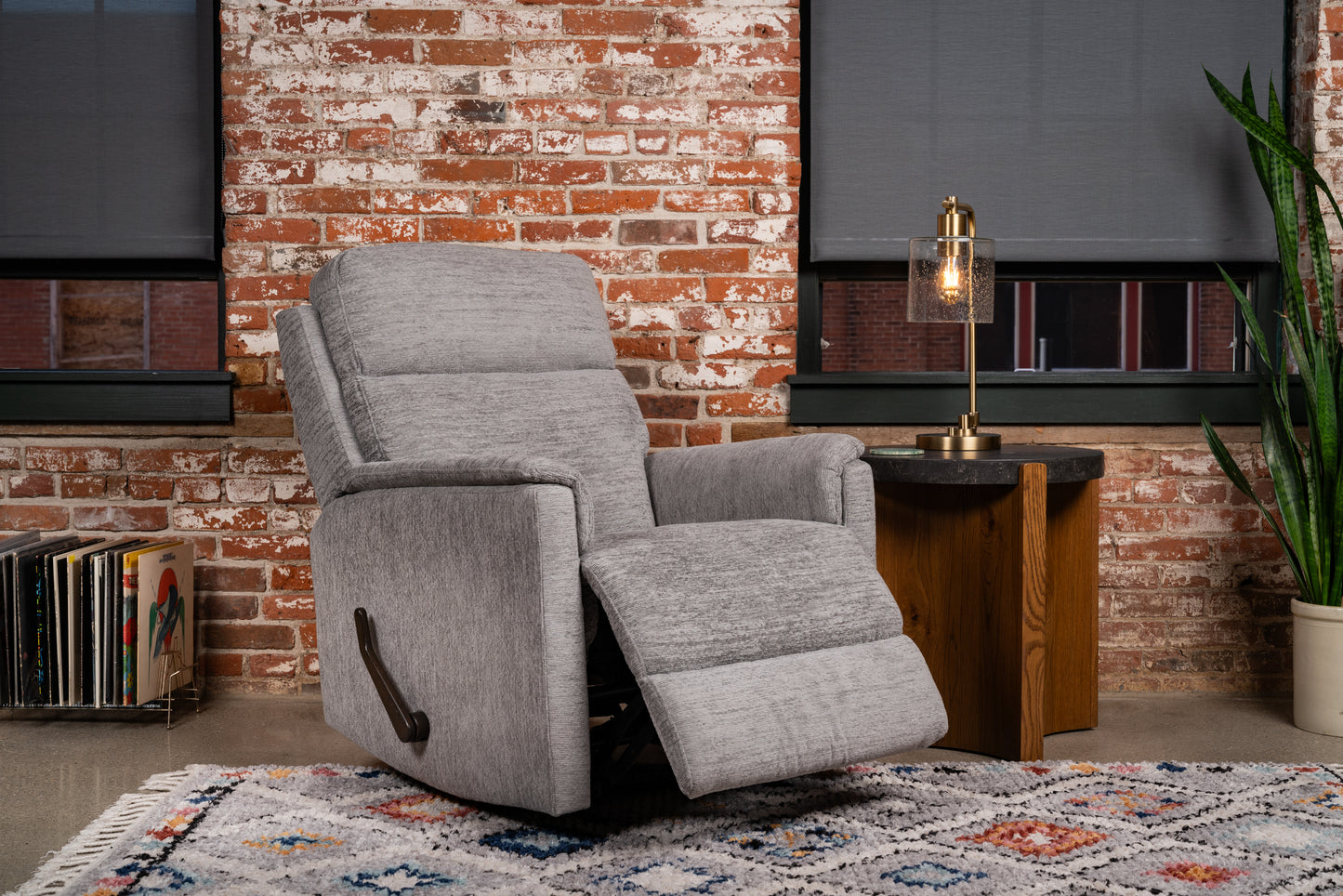 Flexsteel Compact Perfect Match Gliding Recliner