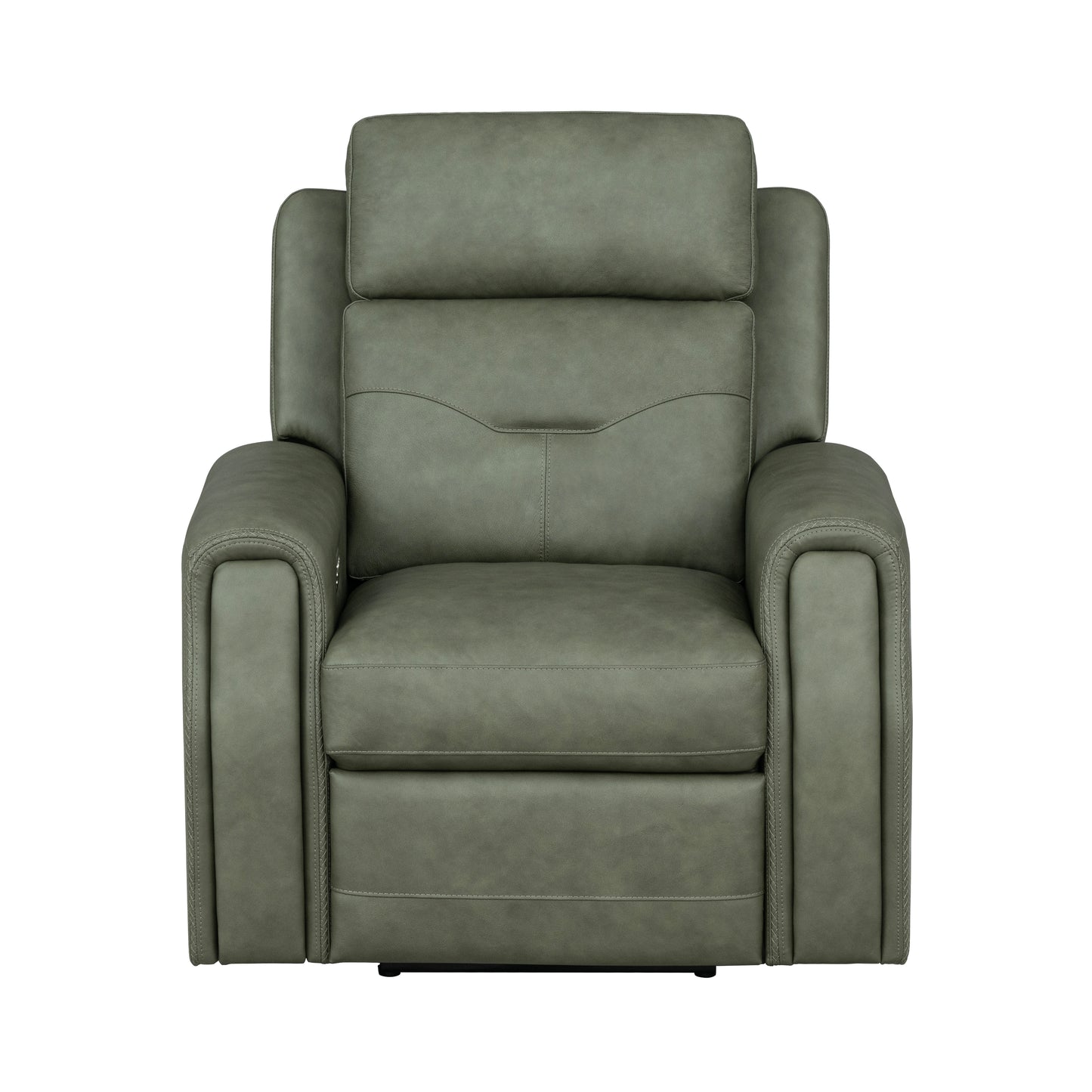 Flexsteel Felix Power Recliner with Power Headrest, Lumbar, Heat & Massage