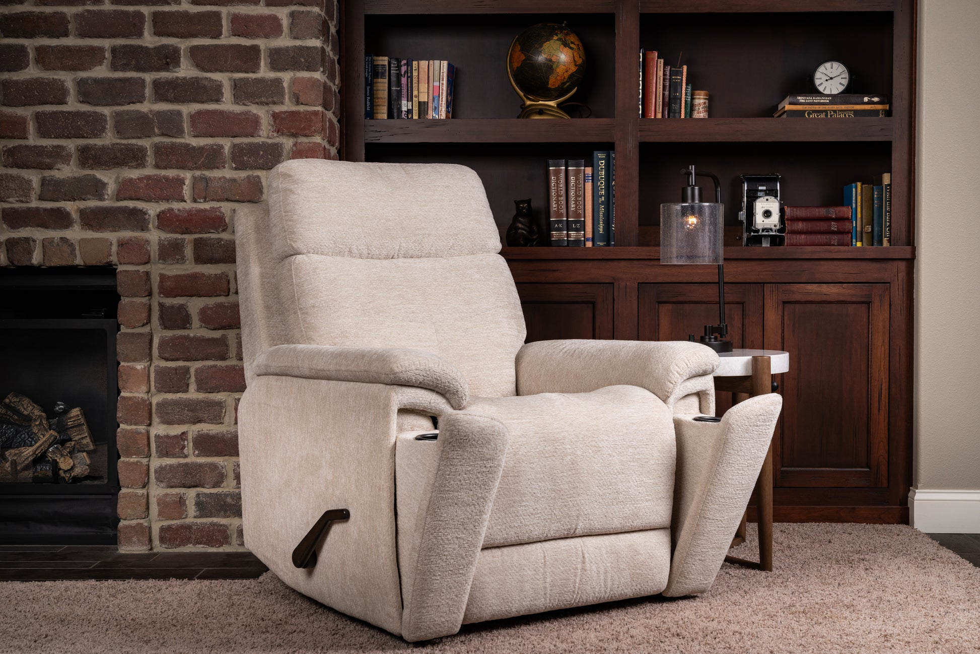 Flexsteel Refined Perfect Match Swivel Gliding Recliner