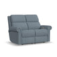 Flexsteel Bernard Power Reclining Loveseat with Power Headrest & Lumbar