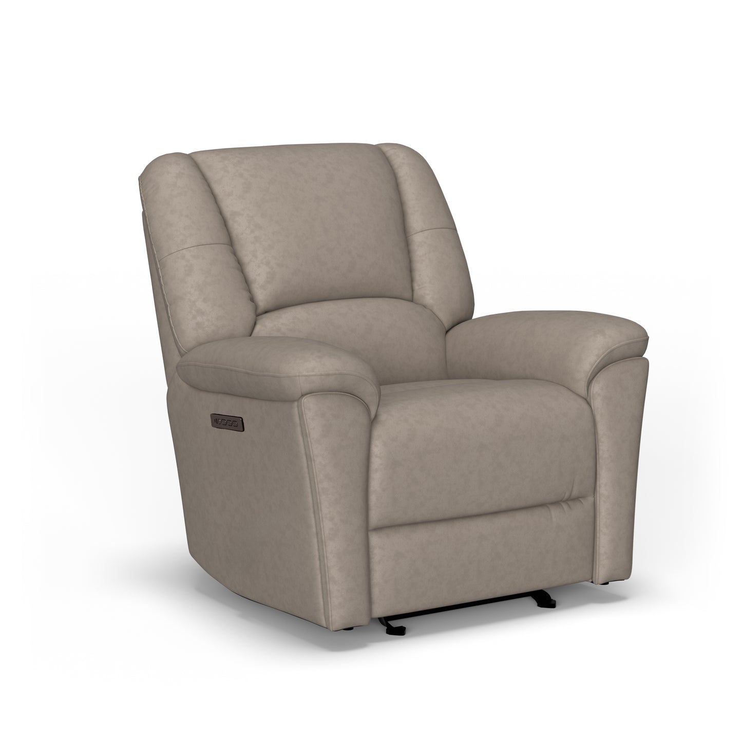 Flexsteel Plush Power Gliding Recliner with Power Headrest & Lumbar
