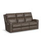 Flexsteel Score Power Reclining Sofa with Power Headrests & Lumbar